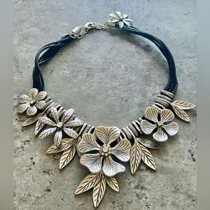 Beautiful silver necklace